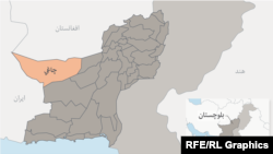د بلوچستان چاغي ضلعې نقشه