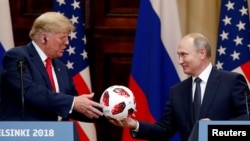 Donald Trump at least got one takeaway from Helsinki.