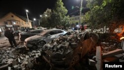 Posledice ruskog vazdušnog napada u gradu Krivi Rih, 27. avgust 2024.