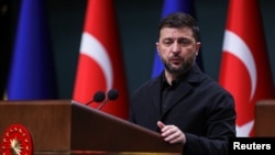 უკრაინის პრეზიდენტი ვოლოდიმირ ზელენსკი თურქეთში. 2025 წლის 19 ნოემბერი 