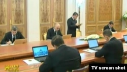Заседание правительства Туркменистана (архивное фото)