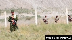 Кыргыз-өзбек чек арасы. Араван району. 