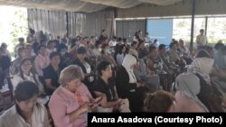 Аялдардын курултайы. Токмок шаары. 2021-жылдын 25-августу.