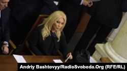  Колишня народна депутатка, співачка Таісія Повалій у Верховній Раді. Архівне фото