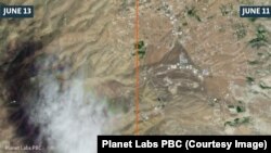 Galerie: Imagini din satelit înainte și după loviturile israeliene împotriva Iranului