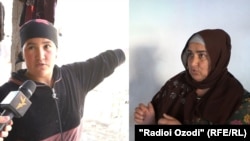 Мусаллама Норова ва Аҳлинисо Ёрова, сокинони деҳаи Такоб