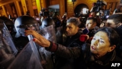 პრეზიდენტი სალომე ზურაბიშვილი რამდენიმე საათის წინ აქციაზე იმყოფებოდა.