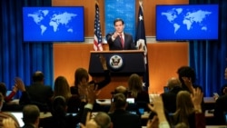 آخرین نشست خبری مارکو روبیو وزیر خارجۀ آمریکا در سال ۲۰۲۵