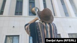 Studentski protest ispred zgrade Skupštine Vojvodine, 17. decembar 2024.