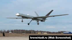 Російський ударно-розвідувальний безпілотник «Орион». Скриншот з офіційного сайту виробника kronshtadt.ru
