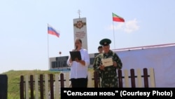 Аксубай районы Киса авылында Украинадагы сугышта үлүчеләргә истәлек мемориалын ачу чарасы, 2025 елның июне