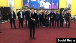 Фото со свадьбы сына Жалила Атамбаева. 12 декабря 2020 года.