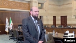 Сириядагы жаңы өткөөл өкмөттүн жаңы дайындалган жетекчиси Мухаммед аль-Башир. 10-декабрь, 2024-жыл. Дамаск.