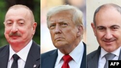 İlham Əliyev, Donald Tramp, Nikol Paşinyan