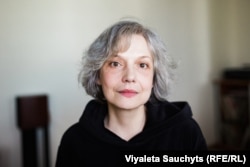 Валерыя Касьцюгова, палітоляг, заснавальніца і рэдактарка сайту экспэртнай супольнасьці «Наше мнение», рэдактарка выданьня «Белорусский ежегодник», палітзьняволеная