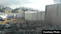 "Осьминог" ресторанындагы өрттүн кесепети.