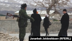 Село Достук на кыргызско-таджикской границе. Иллюстративное фото. 