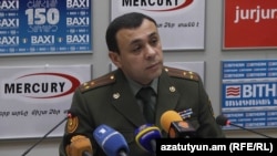 Զինված ուժերի ռազմաբժշկական վարչության պետի Կամավոր Խաչատրյանը: