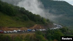 Արցախցիները զանգվածաբար տեղափոխվում են Հայաստան, 25-ը սեպտեմբերի, 2023թ.