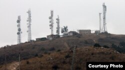 Үнкүр-Тоодогу телемунара. Сүрөт Руслан Бекназаровдун Фейсбук баракчасынан алынды. 