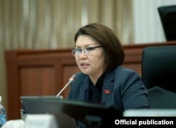 Алтынай Омурбекова.