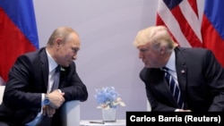 Володимир Путін і Дональд Трамп, 2017 рік