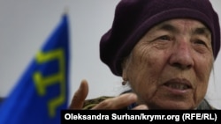 Айше Сеитмуратова, известная крымскотатарская активистка