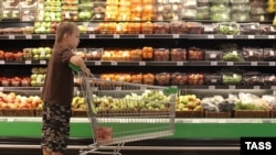 State statistics show Russia imported about one-third of its food from abroad in the past decade.