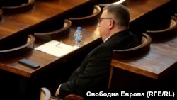 Сотир Цацаров в Народното събрание по време на избора му за председател на КПКОНПИ, 11 декември 2019 г.