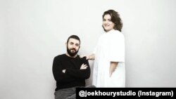 Фотографът Джоузеф Коури и архитектката Габриела Кардозо