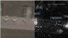 Before and after satellite images show Ukrainian drone strike destroyed Russian jets (composite image)