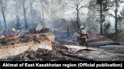 Өрт жалмаган жер.