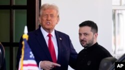Президент США Дональд Трамп (л) і президент України Володимир Зеленський, архівне фото