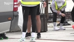 'Zajedno za bolji svijet': Posle dočeka u Hrvatskoj, studenti iz Srbije nastavili maraton ka Briselu