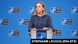 «Це (комюніке у Вільнюсі – ред.) виглядатиме інакше, аніж те, що ми говорили у 2008 році», – сказала Джуліан Сміт