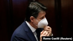 Италиянын премьер-министри Жузеппе Конте. 21-апрель, 2020-жыл.