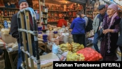 Базар в Бишкеке. 15 марта 2020 г.