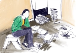 "ისეთი შემზარავი ნახატების ხატვა დაიწყო, რომ მეშინოდა"...