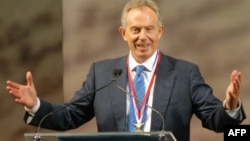 Ұлыбританияның бұрынғы премьер-министрі  Тони Блэр. АҚШ, Филадельфия, 13 қыркүйек 2010 жыл. 
