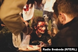 Марыя Зайцава, параненая 9 жніўня 2020 году ў Менску