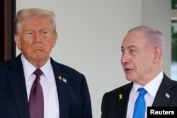 АКШ президенти Дональд Трамп менен Израилдин премьер-министри Биньямин Нетаньяху, 29-сентябрь 2025-жыл.