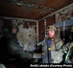 Беларускі добраахвотнік Эмілій Лабейка