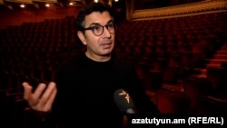 Ռեժիսոր Վահան Բադալյանը զրուցում է «Ազատության» հետ, Երևան, 21-ը հոկտեմբերի, 2024թ.