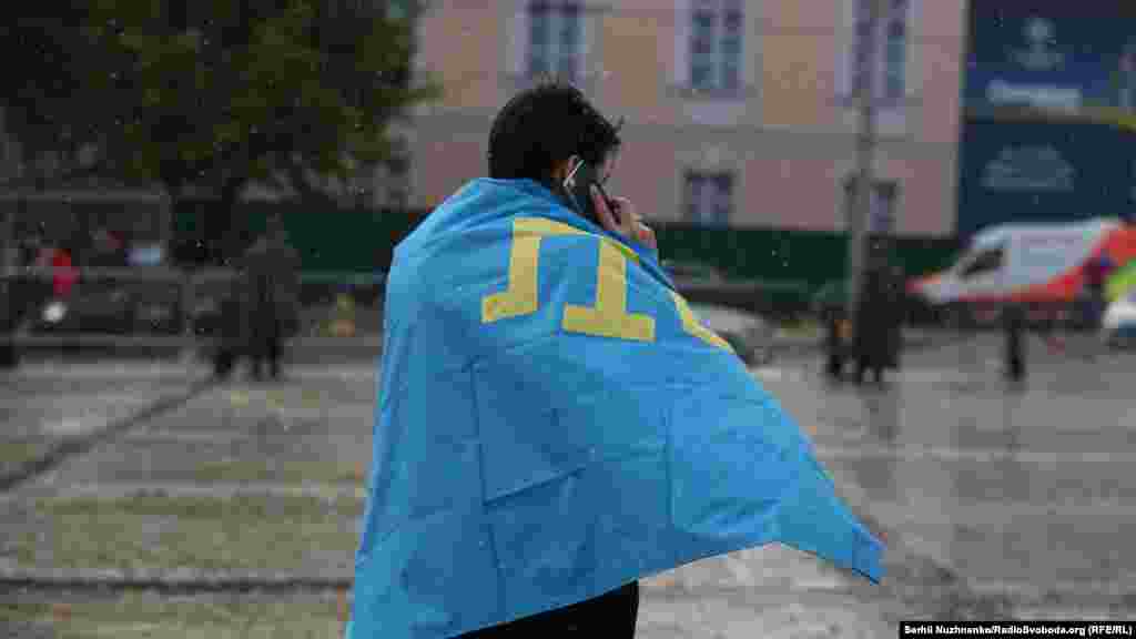 Kyivde Qırımtatarlarnı sürgün etüv qurbanlarınıñ hatıra kününe bağışlanğan tedbirler keçti