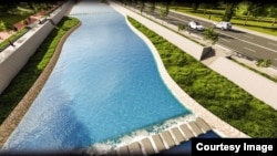 Долбоордо жасалма жол менен көлмө жасоо да каралган.