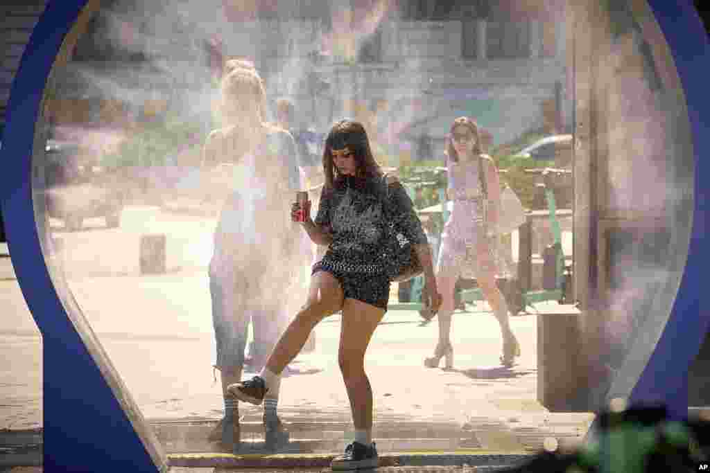 Гореща вълна е обхванала цяла Европа. Температурите в Испания и Португалия достигнаха 46 градуса по Целзий.