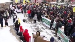 Митингующие потребовали встречи с президентом Татарстана