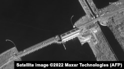 კახოვკის კაშხალი ერთი წლის წინ - 2022 წლის თებერვალში