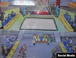 Манас туралуу № 3 жоромол сүрөт. Т.Токтогазиев.