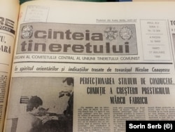 Scanteia tineretului din 17 ianuarie 1989